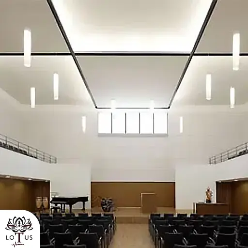 Teto rebaixado com isolamento